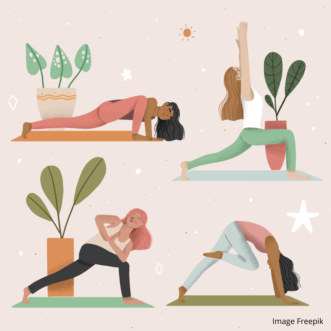 Pratique douce type yoga ou étirements